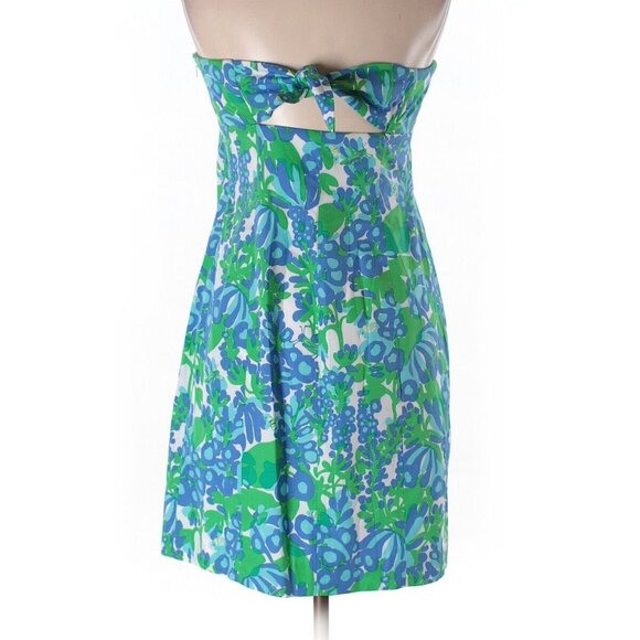 Vintage Lilly Pulitzer Strapless Dress (0) - Picture 2 of 7